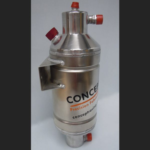 Cone shaped Vortex Dry Sump Tank