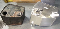 Lotus Esprit fuel tanks