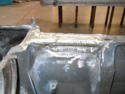 Magnesium block repair Maserati