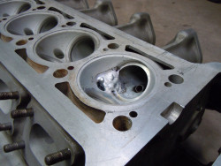 Head repair aluminium - Maserati