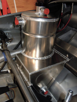 VW Beetle dry sump tank