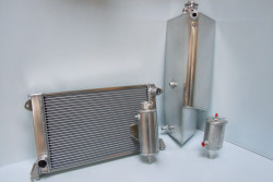 Chevron B8 oil tank, radiator, header tank & swirl pot