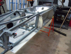 1971 Ensign F3 car bodywork repairs