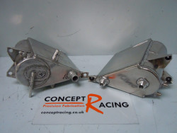 Lotus GT1 gear box and engine oil catch tank
