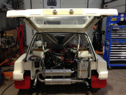 Metro 6R4 Exhaust straps