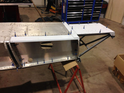 1971 Ensign F3 car bodywork repairs