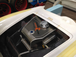 Porsche 550 spyder fuel tank