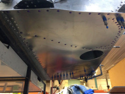 Porsche 956 bodywork repair