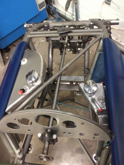 Cooper T59 Fuel and oil tank