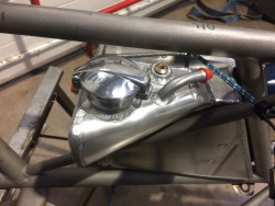 Cooper T59 Fuel and oil tank