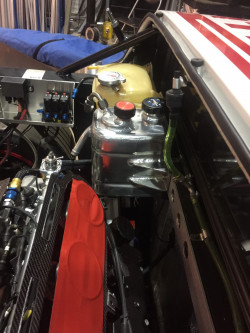 LANCIA STRATOS GEARBOX & ENGINE OIL CATCH TANK