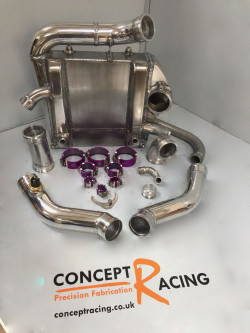 Porsche GT1 Heat exchanger & pipework