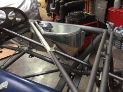 Cooper T59 Fuel and oil tank