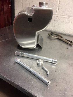 Cooper T59 Fuel and oil tank