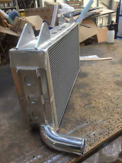 Merlin aeroplane radiator