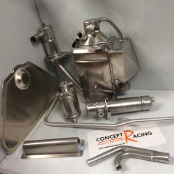 Elva dry sump tank, water tanks, pipework & panelling