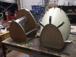 Maserati 250F dry sump tank buck