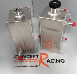 Electric classic car conversion header tanks