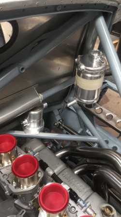 Elva GT160 water header tank