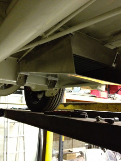 VW SPLITSCREEN OIL COOLER MOUNTED