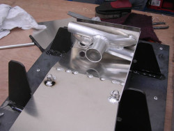 Secondary deaeration welded to body