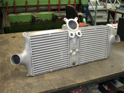 Porsche GT2 intercooler upgrade