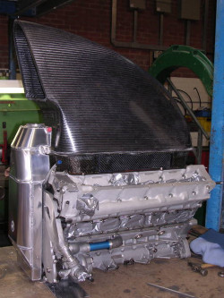 Arrows v10 Formula 1 oil tank