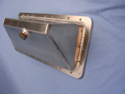 Aluminium fabricated sump