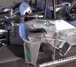 Air water intercooler