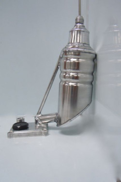 Bike engined hill climb car oil expansion tank