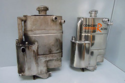 Chevron B24 oil tank - before and after