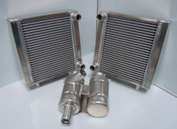 Elva radiators and header tank