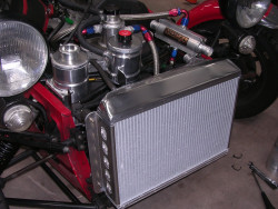 CATERHAM Dry sump tank, radiator, header tank and oil catch tank