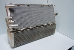 Peugeot T16 Charge cooler radiator and engine radiator