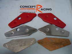 Knocking blocks for edged panels