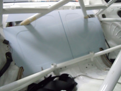 BMW firewall. Aluminium firewall