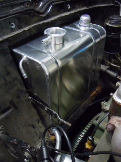 Citreon Header tank, fuel tank & radiator