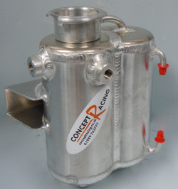 HEADER TANK WITH OVER FLOW POT