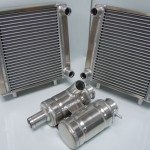 Elva radiators and header - swirl tanks