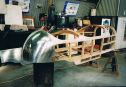 Finished tail section