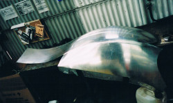 Front wings taking shape