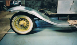 Front wings taking shape