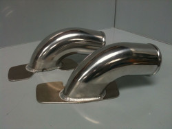 Brake ducts aluminium
