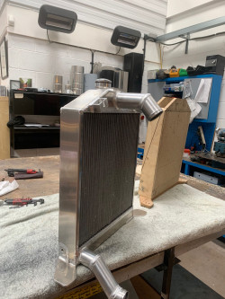 Model A Ford Radiator to pattern & mount grill