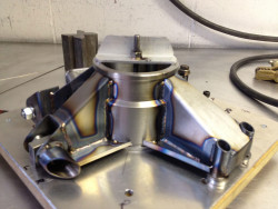 T45 fabricated upright manufacture