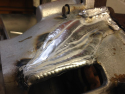 Bell housing - big hole repair!!!