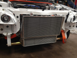 Peugeot radiator & oil cooler