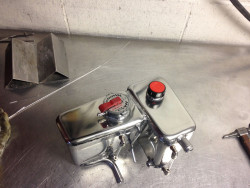 Alfa header tank, oil catch tank and washer bottle Alfa header tank, oil catch tank and washer bottle