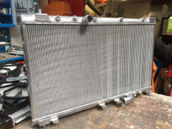 Honda works team radiator