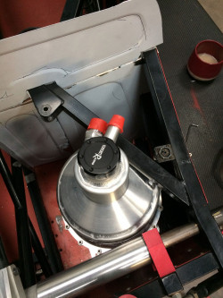 Chiron Dry sump tank, firewalls, internal panelling & plumbing